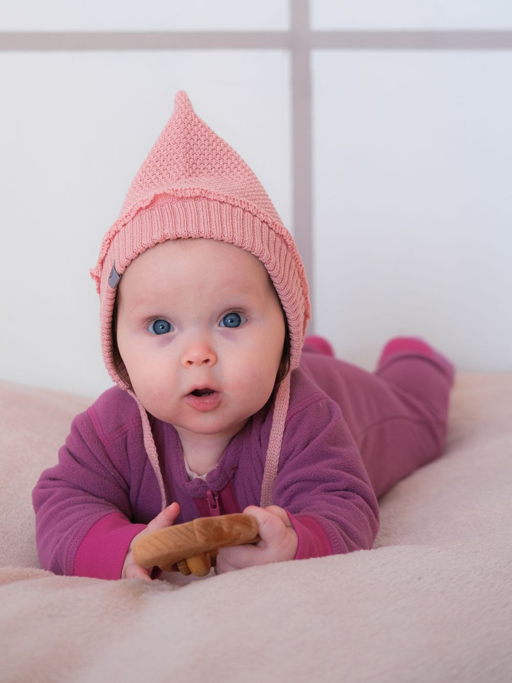 Шапка летняя хлопковая (Розовый персик) ЭЛЬФ БОН-БОН