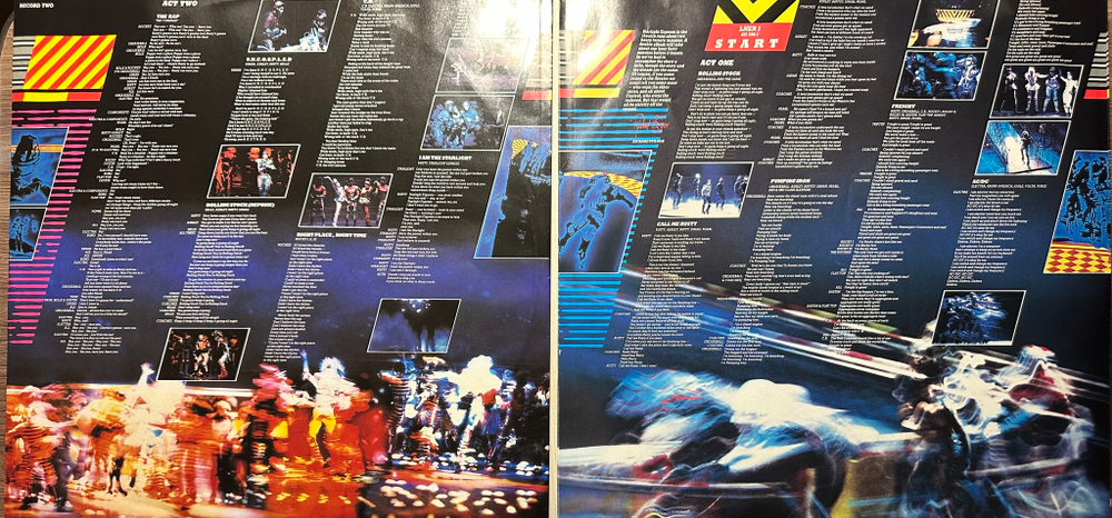 Andrew Lloyd Webber - Starlight Express - The Original Cast 2LP (England 1984г.)