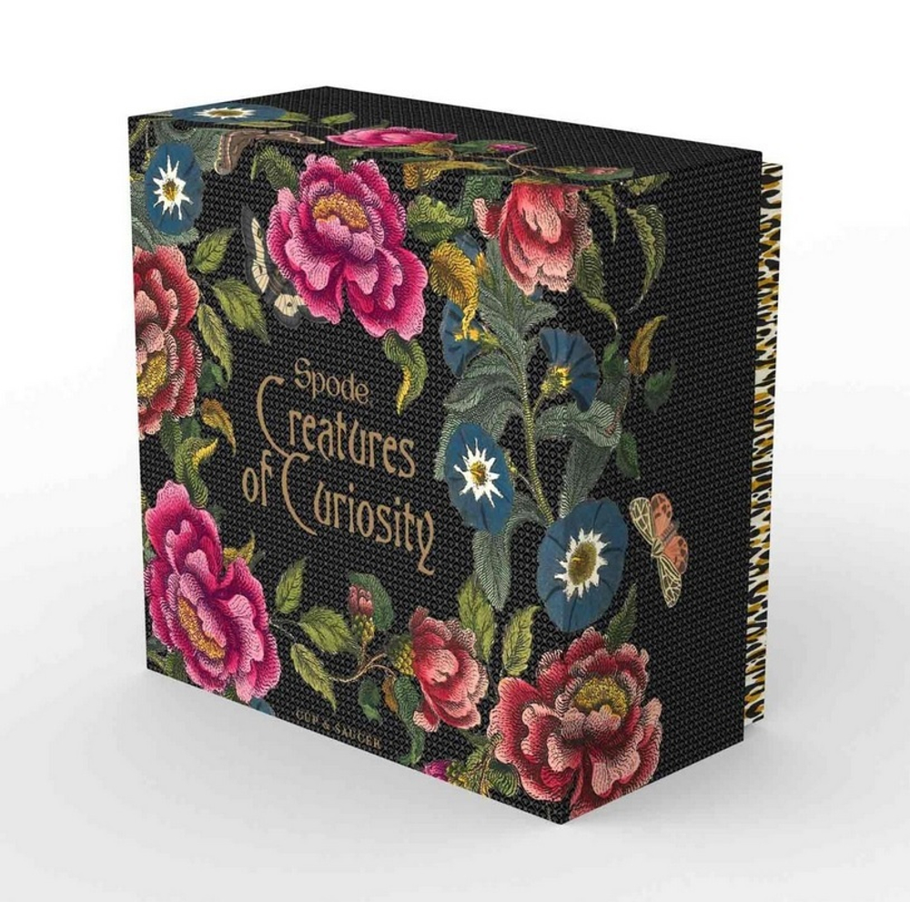 Spode Чайная чашка Creatures of Curiosity 200 мл с блюдцем Черная