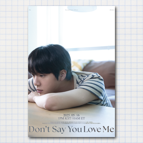 Постер #0334 / BTS / Джин