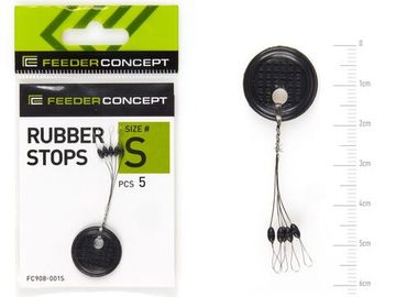 Стопоры резиновые Feeder Concept RUBBER STOPS р.001S 5шт.