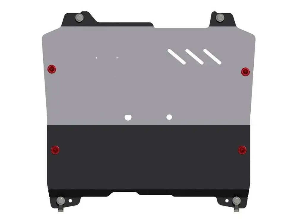 Защита картера и КПП Sheriff для Chevrolet Malibu VIII (V300) 2012-2015 арт.04.1792