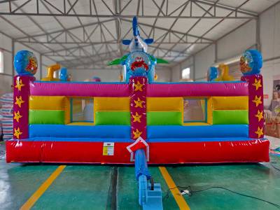 Коммерческий надувной батут "На морском дне" 7*6*5 м