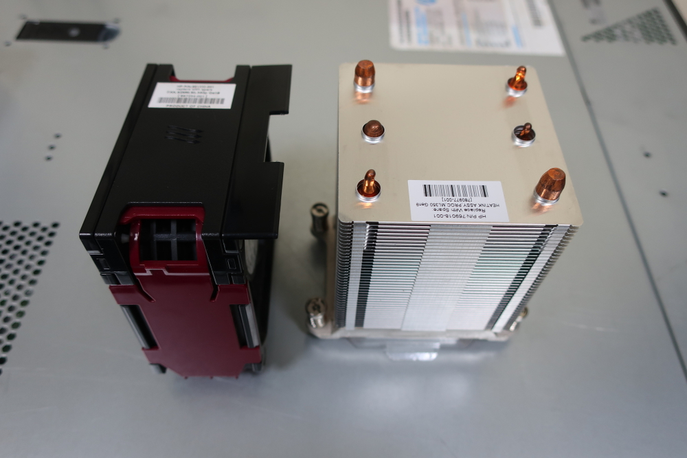 Комплект второго CPU HP ML350p G8