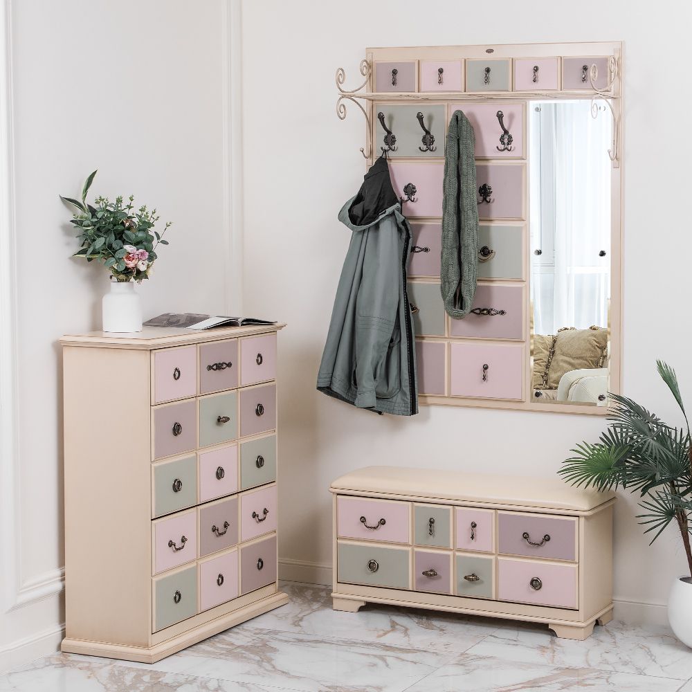 Тумба Пандора 3 Айвори Акварель