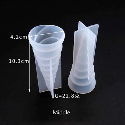 Cиликоновый молд "Рог Единорога" Маленький (S)