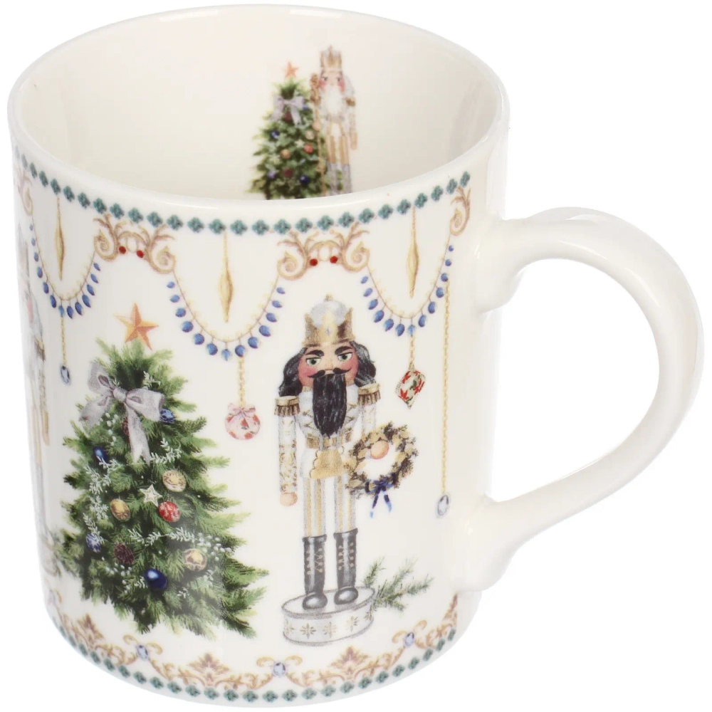 Кружка керамическая 220мл «Щелкунчик» в подарочной коробке