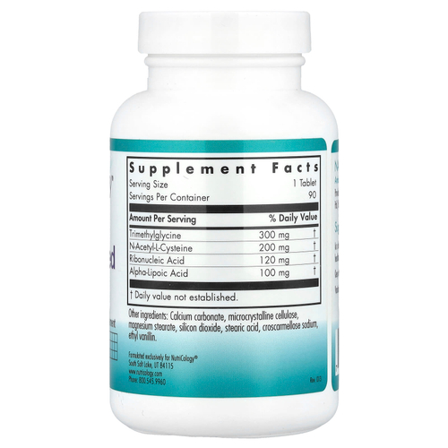 Nutricology, NAC Enhanced, 90 таблеток