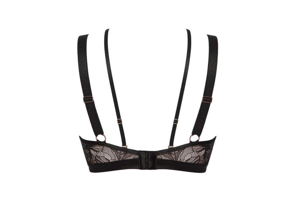 Бюстгальтер пуш-ап Volare с дополнительными съемными бретелями (Размер: 70D) (Цвет: темно-синий)