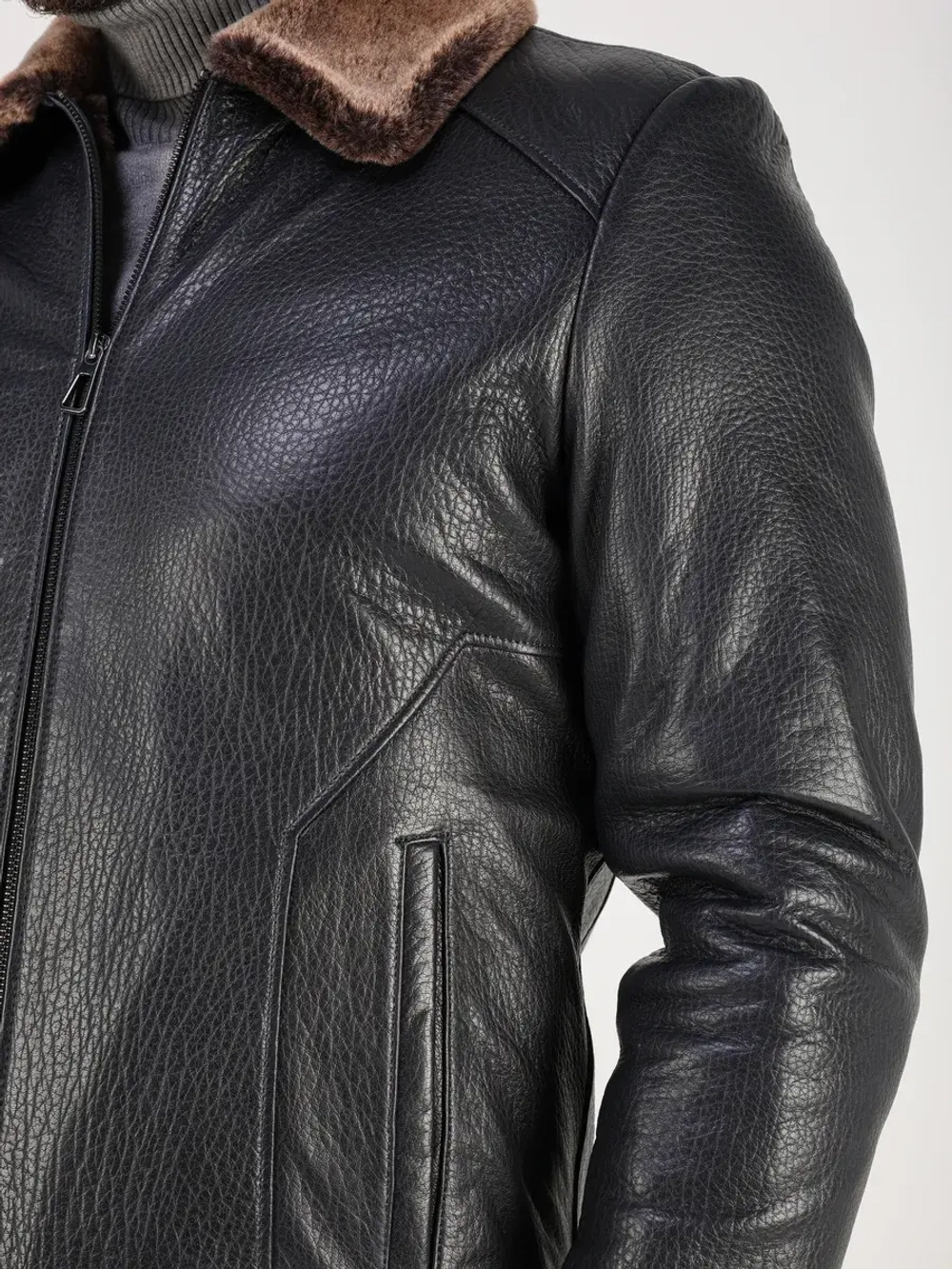 Дубленка натуральная куртка зимняя кожаная