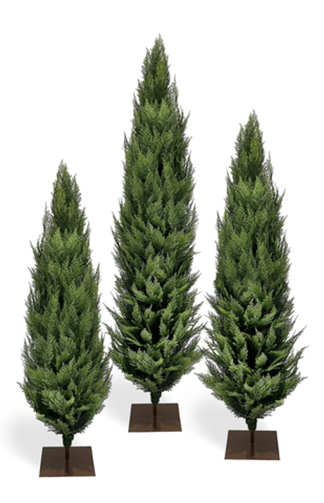 Искусственная Туя Западная Можжевельник 120-180 см в кашпо TREEZ Effectory - серия Beton