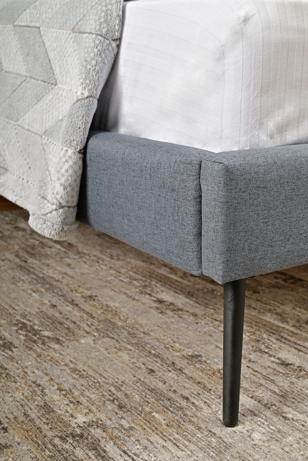 Кровать Сильвия 1,6 (Лагуна Пепел), ДСВ-Мебель