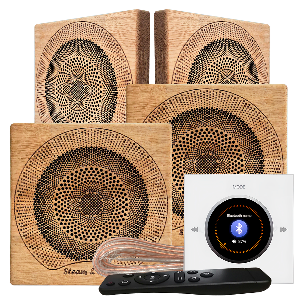 Комплект акустики Steam&Water NOISE white SAUNA S4