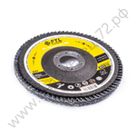 Круг лепестковый для шлифования по нержавеющей стали FTL Ergo цирконий 29 125 х 22,2 мм P60