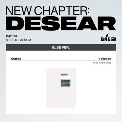 Альбом BAE173 - NEW CHAPTER : DESEAR 1st Full Album ELSE (EVER) Version