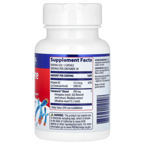 Enzymedica, Telomere Plus, 30 капсул