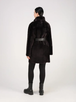 Дубленка зимняя шуба натуральная двухсторонняя