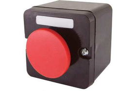 Пост кнопочный ПКЕ 222-1 красный гриб IP54 TDM SQ0742-0008