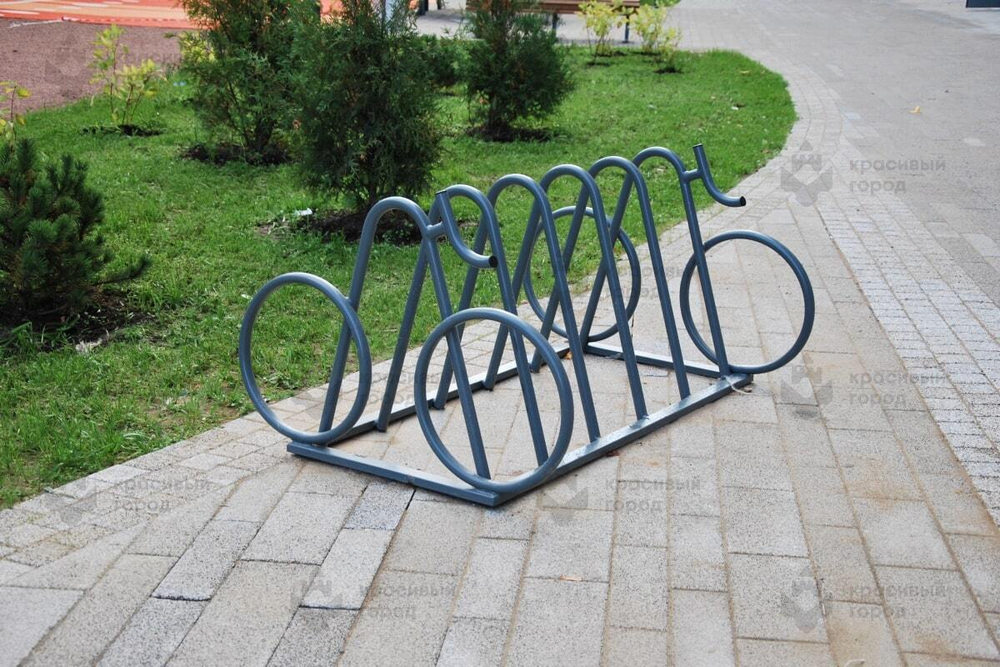 Велопарковка Велосипед, 5 мест