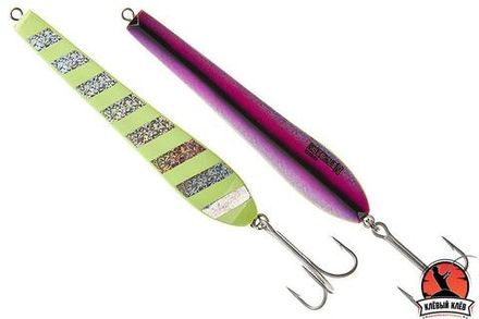 Пилькер ASARI Norwegian 600гр #04 Silver pink (Lumo Zebra)