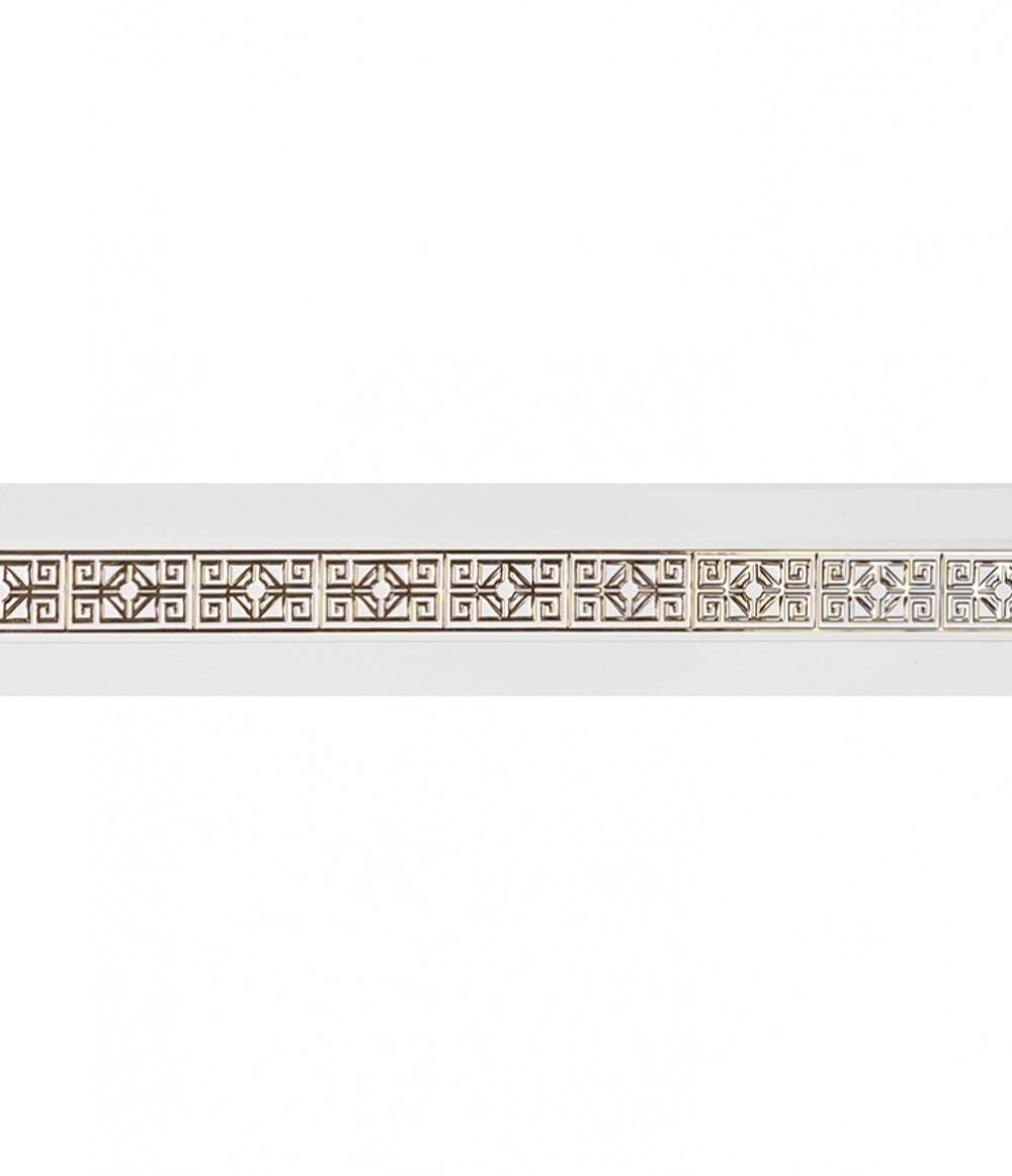 Пластиковый карниз с тиснением Legrand 3-х рядный Амулет 3200 мм