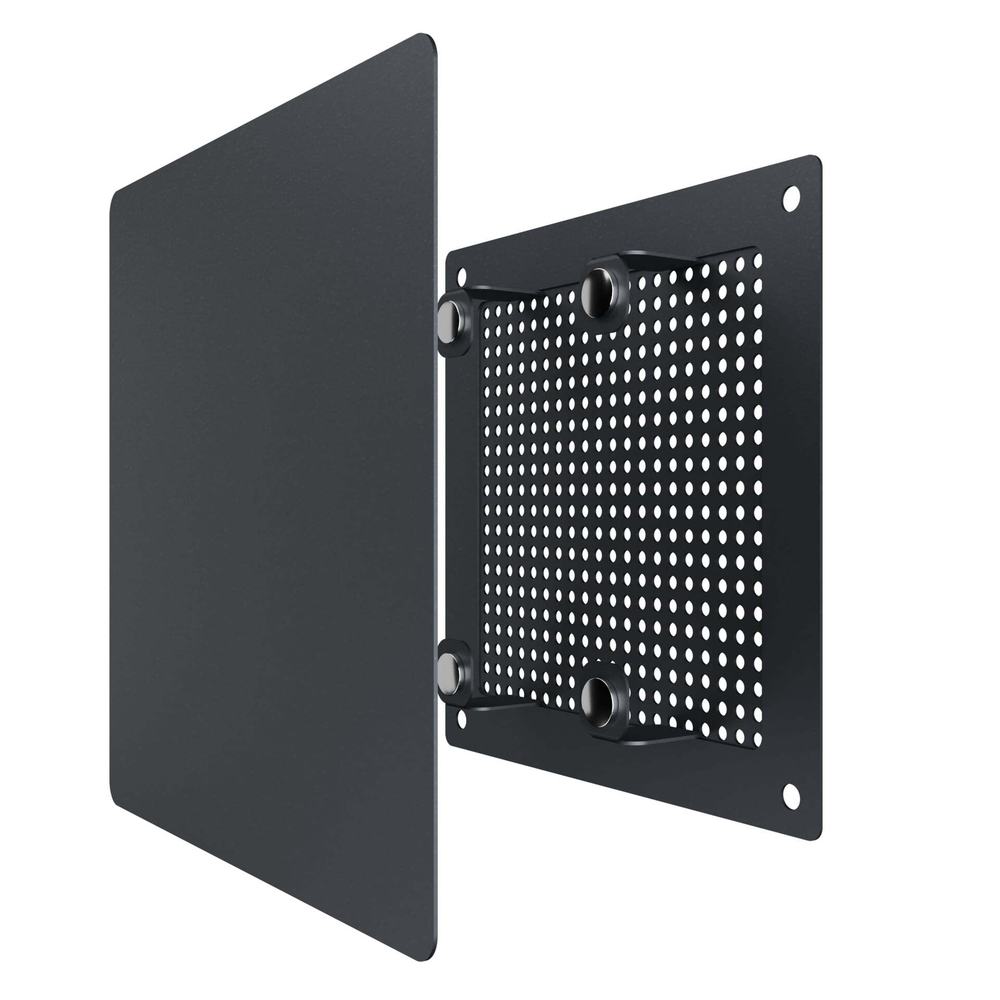 Решетка вентиляционная RVM сетка разъемная на магнитах 140х140 окраш.сталь Gray ERA