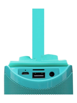 Портативная колонка Borofone BR5 с RGB подсветкой / Bluetooth 5.0 / AUX / USB / IPX5 / FM Radio