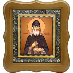 Алексий Зосимовский (Соловьев) преподобный. Икона на холсте.