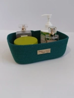 Плетеная корзина для хранения