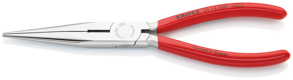 Длинногубцы хромированные KNIPEX 200 мм 2613200
