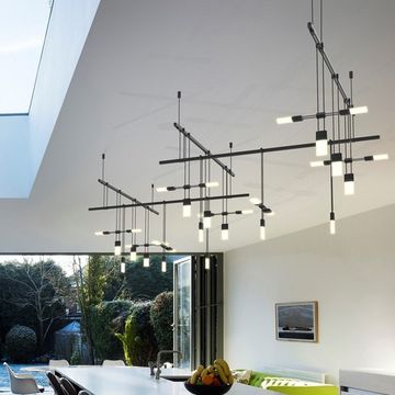 New Suspenders™ 36 Inch 5 Bar Zig Zag 15 Light LED Suspension System By Robert Sonneman, from SONNEMAN