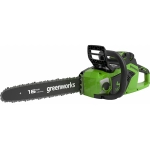 Аккумуляторная цепная пила Greenworks GD40CS18K5 (1 x 5 Ач, ЗУ) 2005807UG