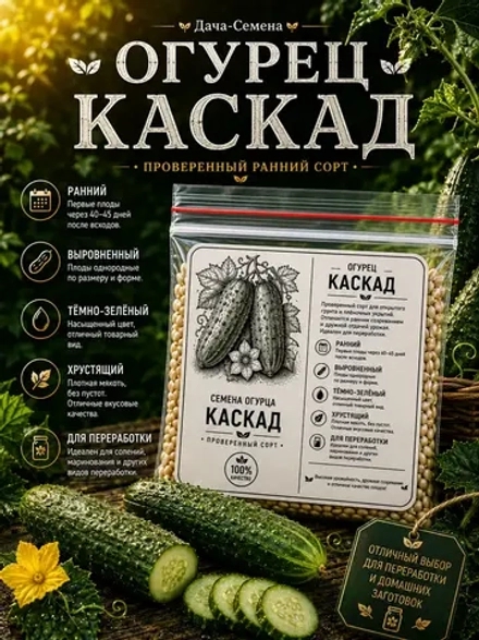 Семена огурца Каскад