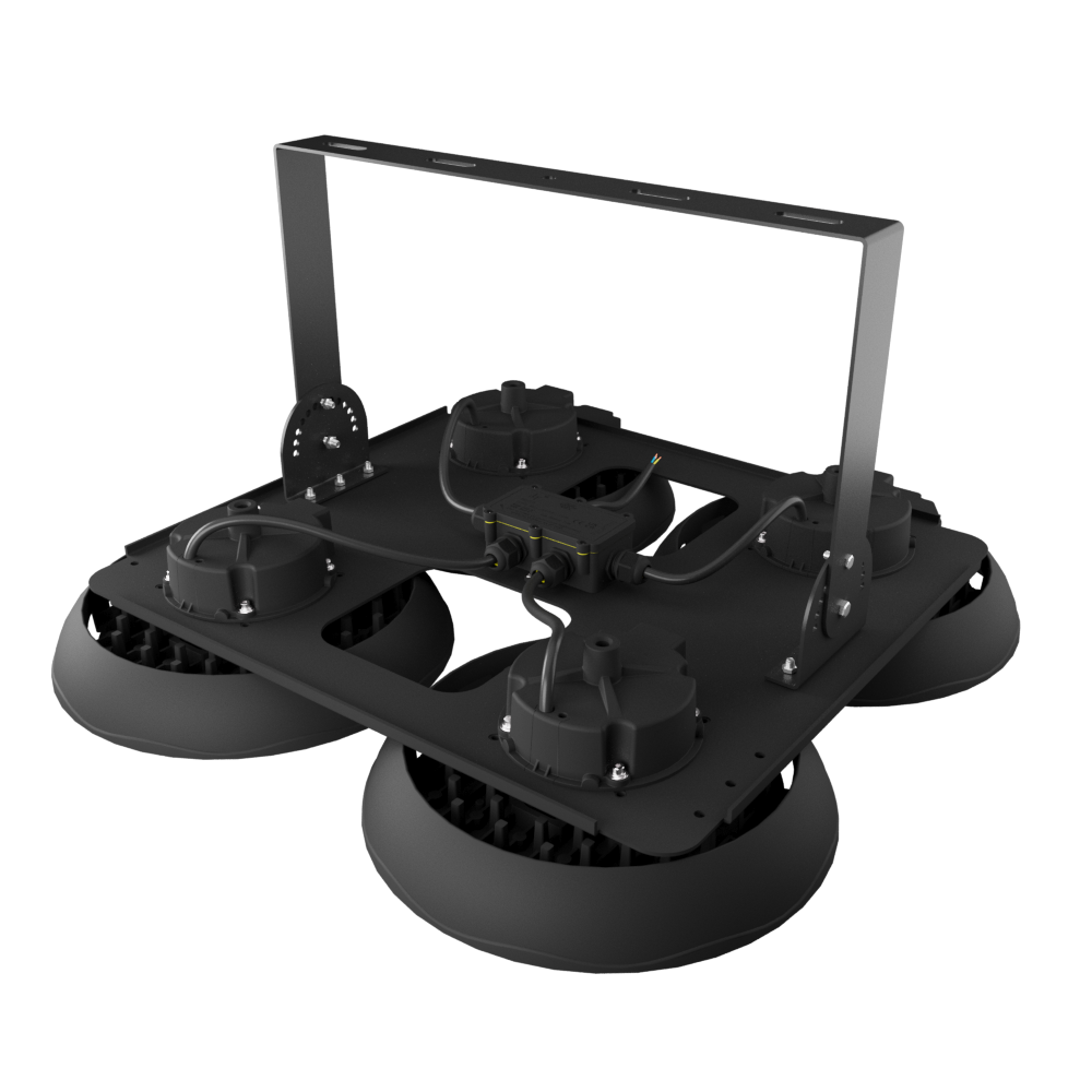 Прожектор LED ТАЙФУН ДО06-800-202-4К Г600 800Вт 4000К IP65 Прозрачный 152000лм 260х161мм WOLTA PRO