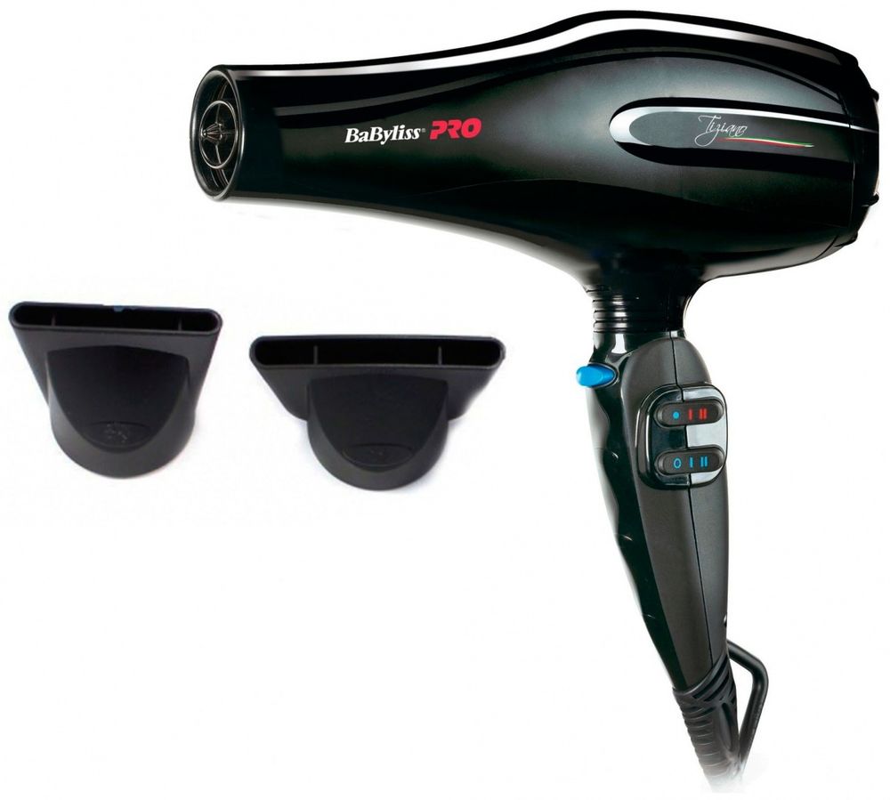 Профессиональный фен BaByliss PRO Tiziano BAB6330RE 2300w black - 2