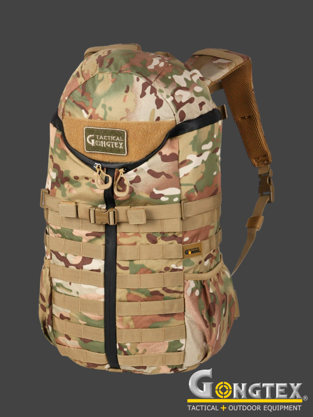 Рюкзак тактический Gongtex Dragon Backpack, 28 л (GB0278). Мультикам
