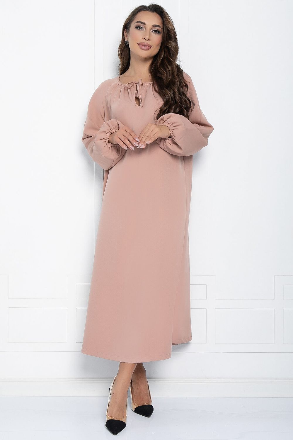 Платье Аура (розовое) П11076 LT Collection