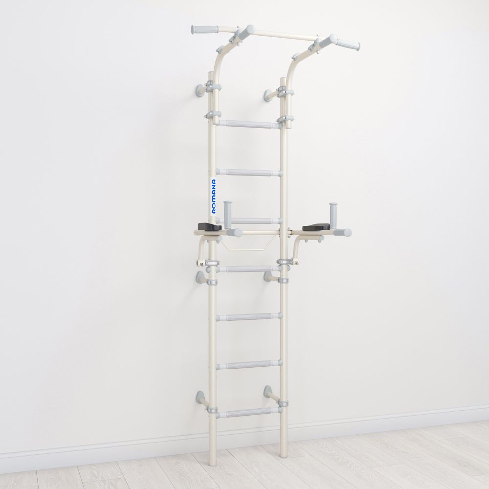 Комплекс «Шведская стенка с брусьями ROMANA S10 Pastel»