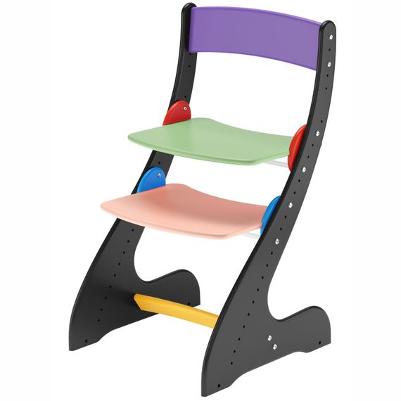 Растущий стул "ПАВЛИН", разноцветный - фото: 1