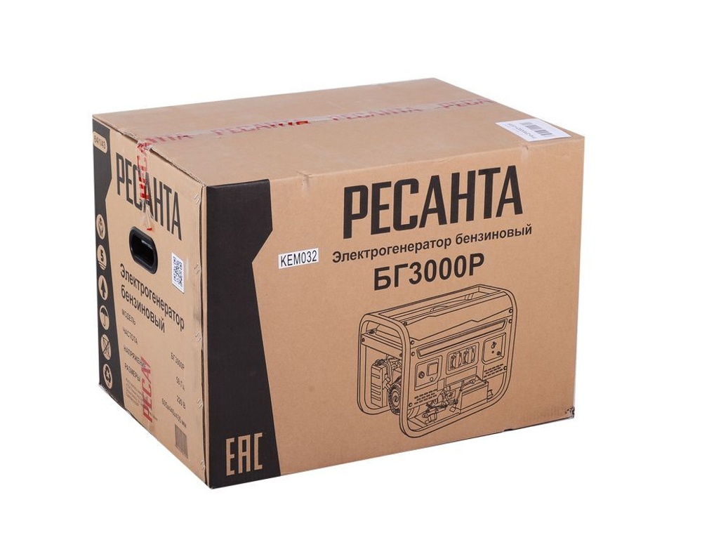 Электрогенератор Ресанта БГ 3000 Р 64/1/43
