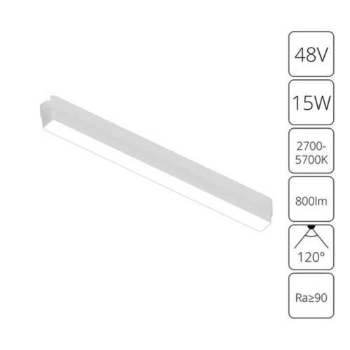 Магнитный трековый светильник Arte Lamp RAPID A2968PL-1WH