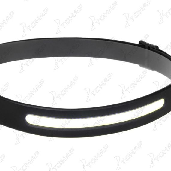 Фонарь налобный сенсорный LED-120 LM, COB-340 LM, IPX4, USB (N-FN-HL65) NISUS