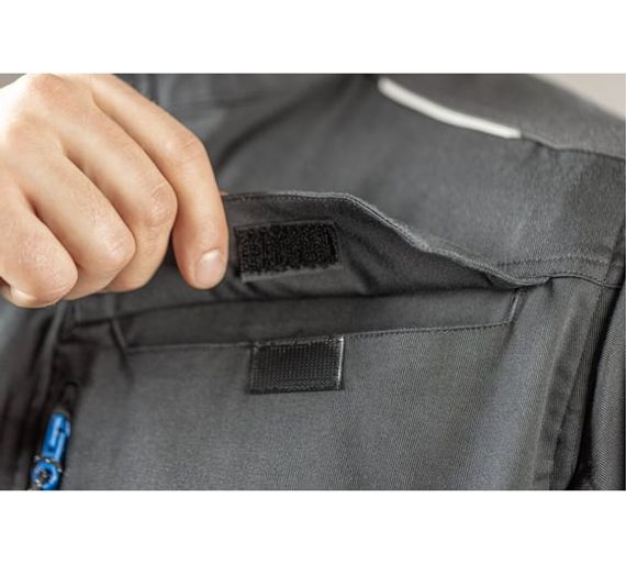 Куртка рабочая эластичная черная REETZ Högert, арт. HT5K823