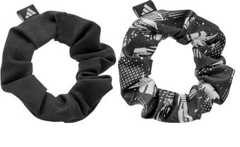 Band Adidas Hair Scrunchies 2P - black/white