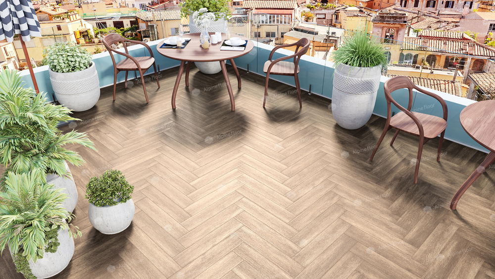 LVT плитка Макадамия ECO 16-10