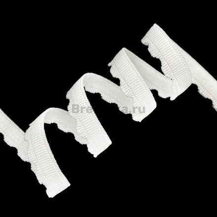 Резинка отделочная становая белая 8 мм