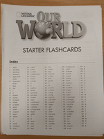 Our World BrE Starter Flashcards /Учебные карточки