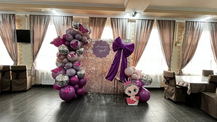 Фотозона Амелии годик