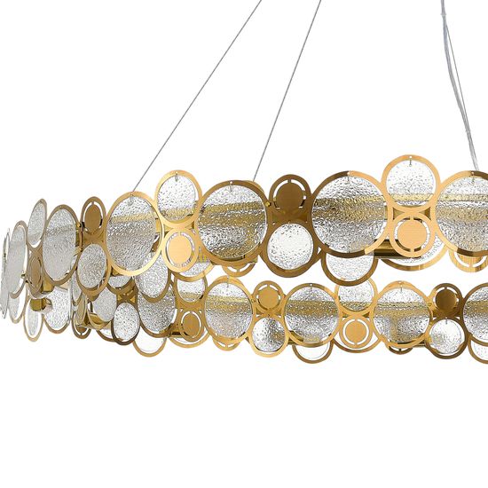 SL6133.313.16 Светильник подвесной ST-Luce Латунь/Дымчатый G9 LED 16*5W 4000K SWATCH