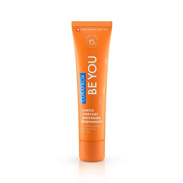 Curaprox Gentle everyday whitening toothpaste -Зубная паста оранжевая